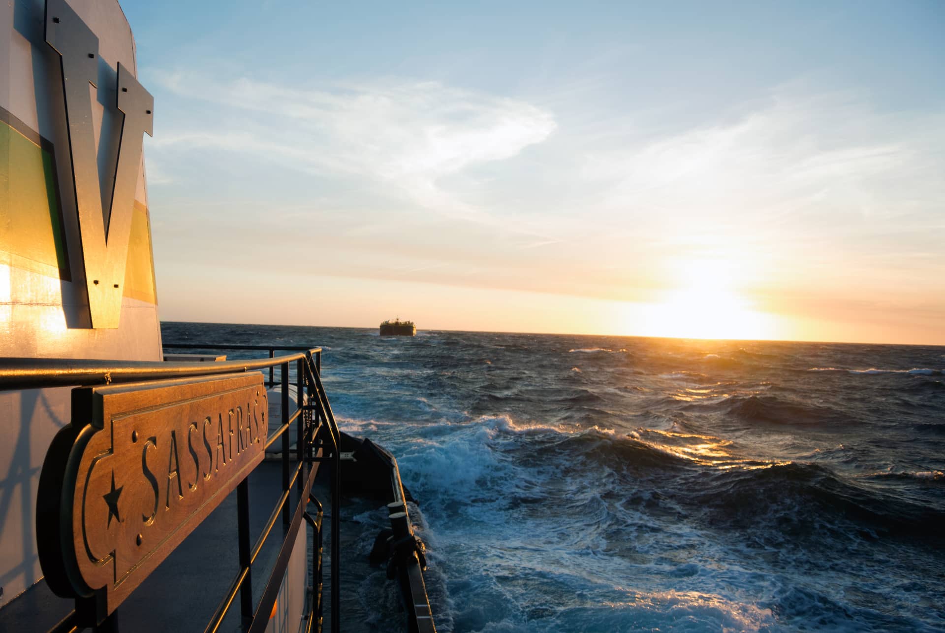 Sassafras Towing Astern