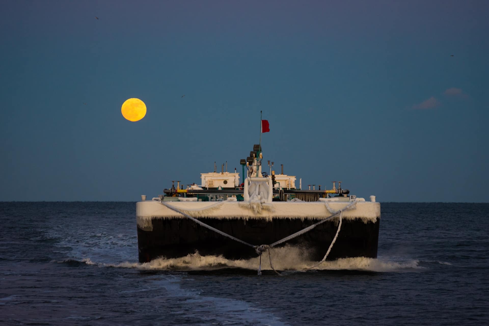 Towing astern - Winter